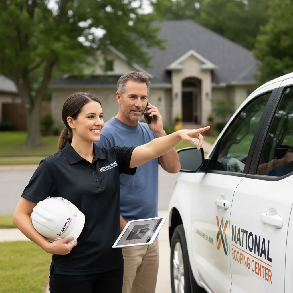 National Roofing Center customer support in Chinquapin
